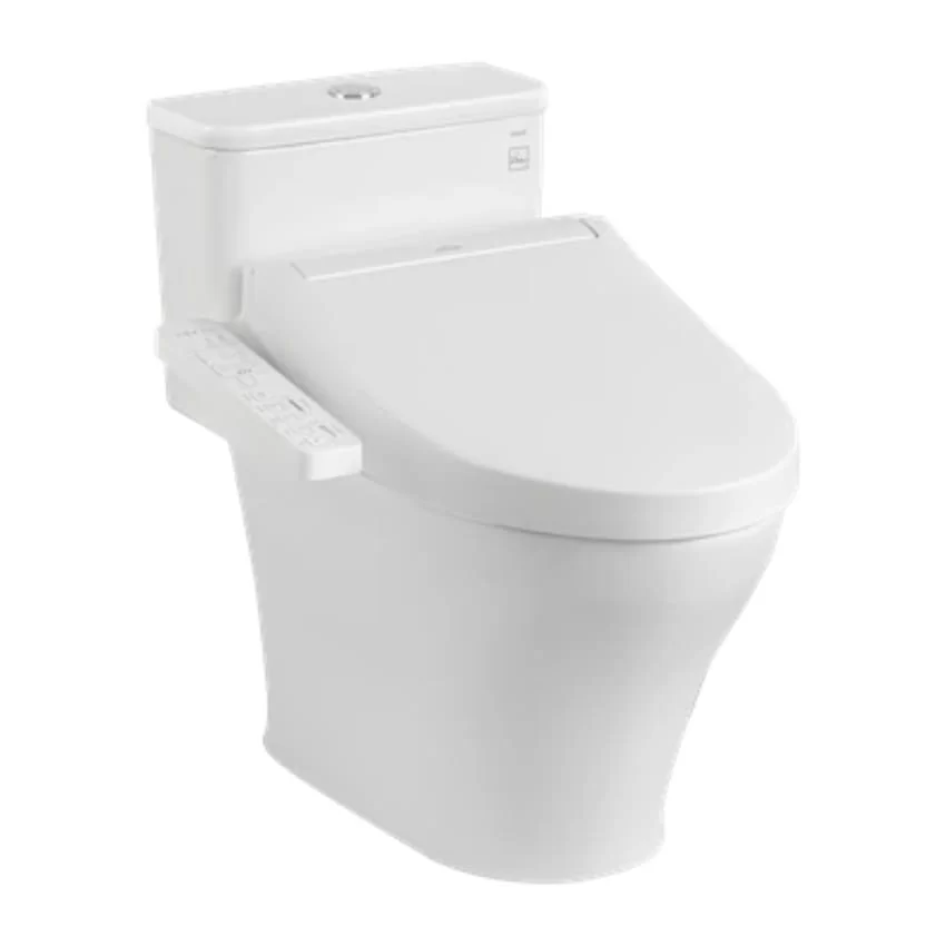 Bồn cầu 1 khối TOTO MS857CDW17 nắp điện tử Washlet C2 TCF23460AAA giấu dây 6 Bồn cầu 1 khối TOTO MS857CDW17 nắp điện tử Washlet C2 TCF23460AAA giấu dây