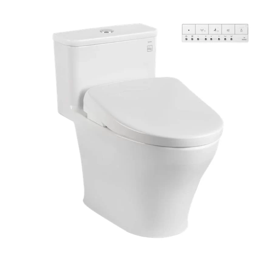 Bồn cầu 1 khối TOTO MS857CDW23 nắp điện tử Washlet S7 TCF47360GAA giấu dây 10 Bồn cầu 1 khối TOTO MS857CDW23 nắp điện tử Washlet S7 TCF47360GAA giấu dây