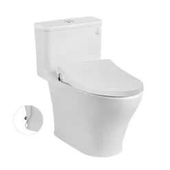 Bồn cầu 1 khối TOTO MS857DE4 nắp rửa cơ TCW1211A 14 Bồn cầu 1 khối TOTO MS857DE4 nắp rửa cơ TCW1211A