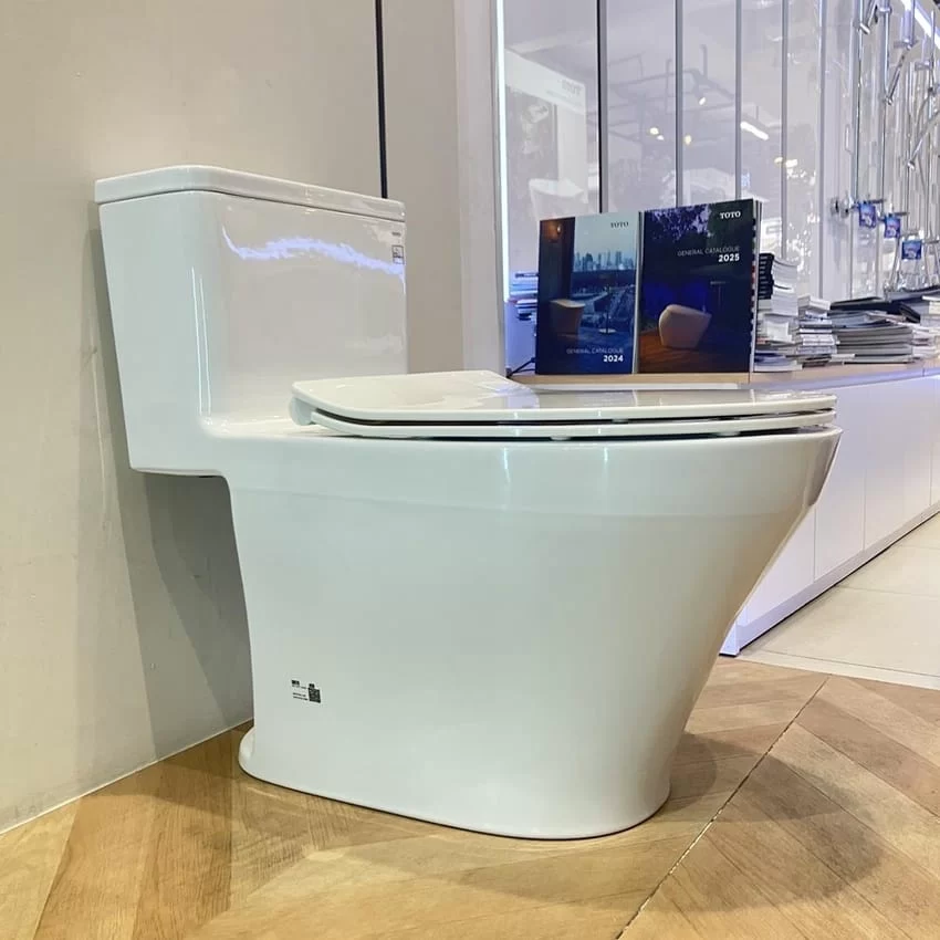 Bồn cầu 1 khối TOTO MS857DT8 - MS857DT8#XW Chi tiết kỹ thuật Bồn cầu TOTO MS857DT8