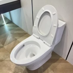 Bồn cầu 1 khối TOTO MS857DT8 nắp đóng êm TC600VS 16 Bồn cầu 1 khối TOTO MS857DT8 nắp đóng êm TC600VS