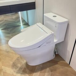 Bồn cầu 1 khối TOTO MS857DW16 nắp điện tử Washlet C2 TCF23410AAA