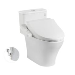 Bồn cầu 1 khối TOTO MS857DW18 nắp điện tử TCF23710AAA Washlet C2 cơ bản