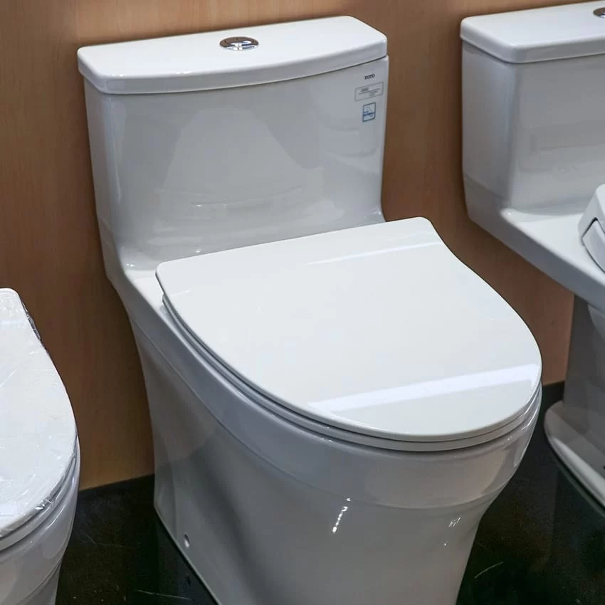 Bồn cầu 1 khối TOTO MS885DT8 nắp đóng êm TC600VS 11 Bồn cầu 1 khối TOTO MS885DT8 nắp đóng êm TC600VS