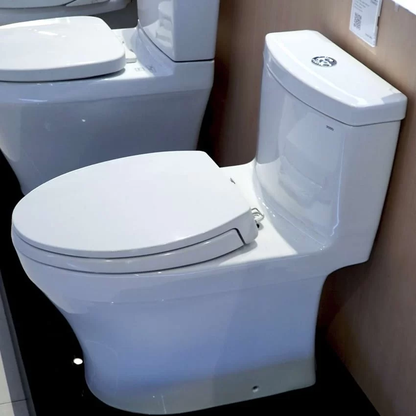 Bồn cầu 1 khối TOTO MS889DRT2 - Nắp đóng êm TC393VS - Hình 5 Bồn cầu 1 khối TOTO MS889DRT2 - Nắp đóng êm TC393VS