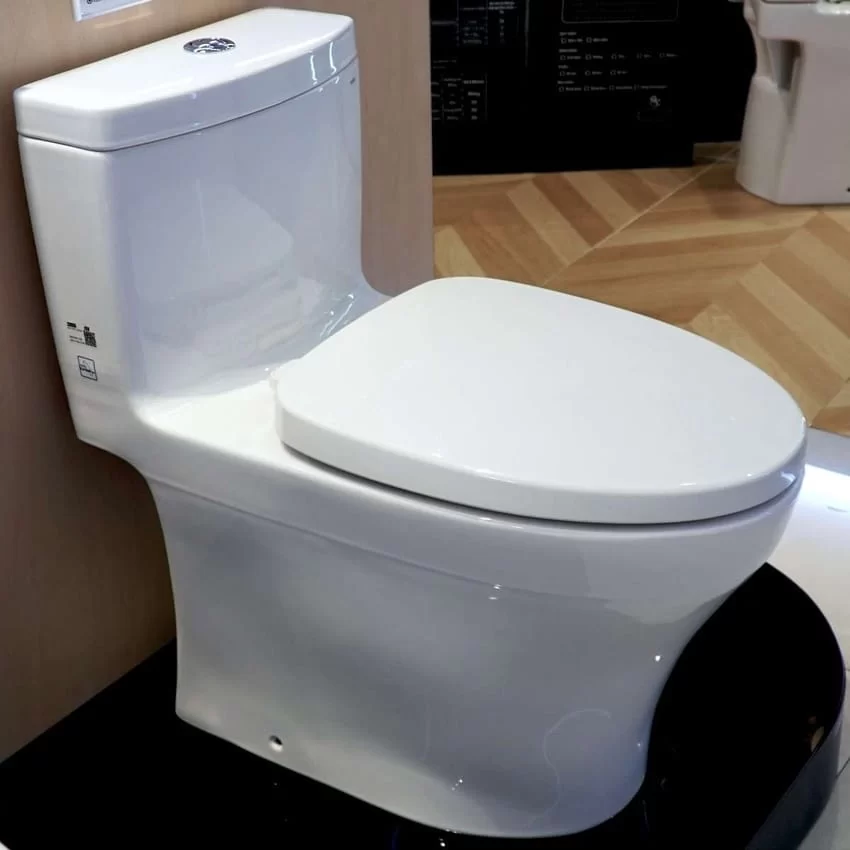 Bồn cầu 1 khối TOTO MS889DRT2 nắp đóng êm TC393VS 9 Bồn cầu 1 khối TOTO MS889DRT2 nắp đóng êm TC393VS