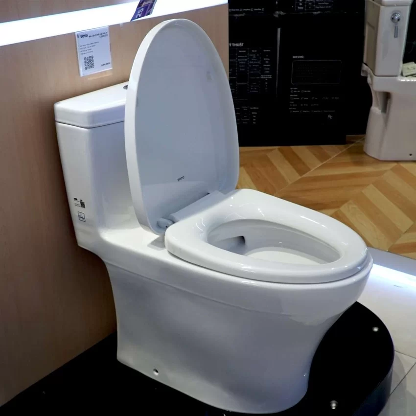 Bồn cầu TOTO MS889DRT3 trong không gian phòng tắm Bồn cầu TOTO MS889DRT3 trong phòng tắm