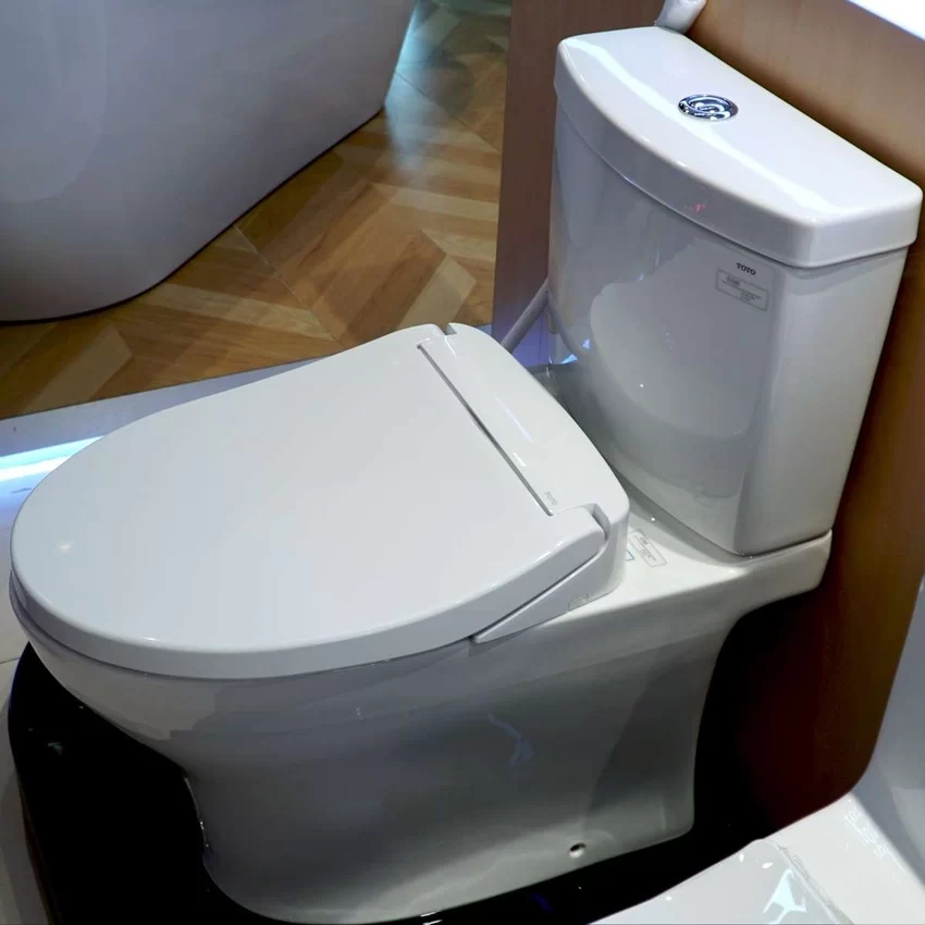 Bồn cầu 2 khối TOTO CS769DRT2 nắp đóng êm TC393VS 7 Bồn cầu 2 khối TOTO CS769DRT2 nắp đóng êm TC393VS