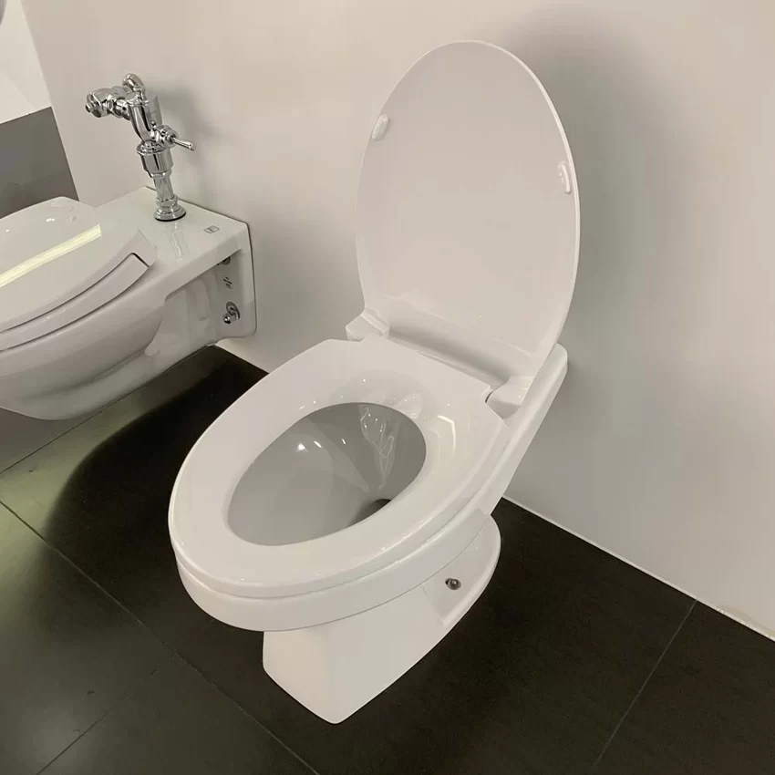 Bồn cầu đặt sàn nắp êm TOTO CW705ENJ (van xả trực tiếp) 21 Bồn cầu đặt sàn nắp êm TOTO CW705ENJ - Mẫu 4