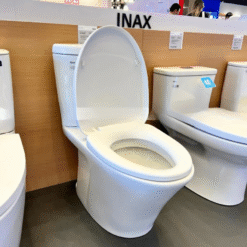 Bồn Cầu INAX AC-700VAN 2 khối nút nhấn xả men Aqua Ceramic