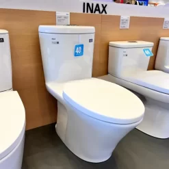 Bồn Cầu INAX AC-700VAN 2 khối nút nhấn xả men Aqua Ceramic 12 bon cau inax 2 khoi ac 700van aqua ceramic 6