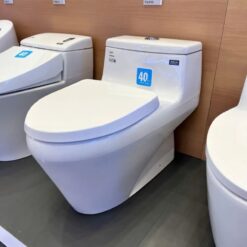Bồn Cầu INAX AC-1035VN 1 Khối Nắp Êm Aqua Ceramic