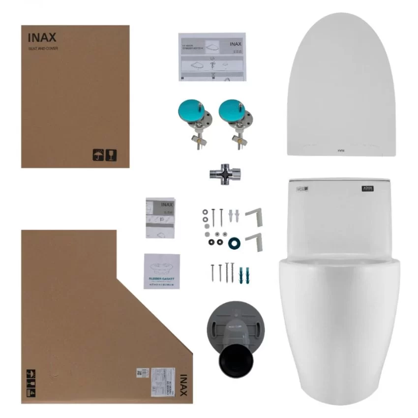 Bồn Cầu INAX AC-902VN 1 Khối Aqua Ceramic 17 Bồn cầu INAX AC-902VN