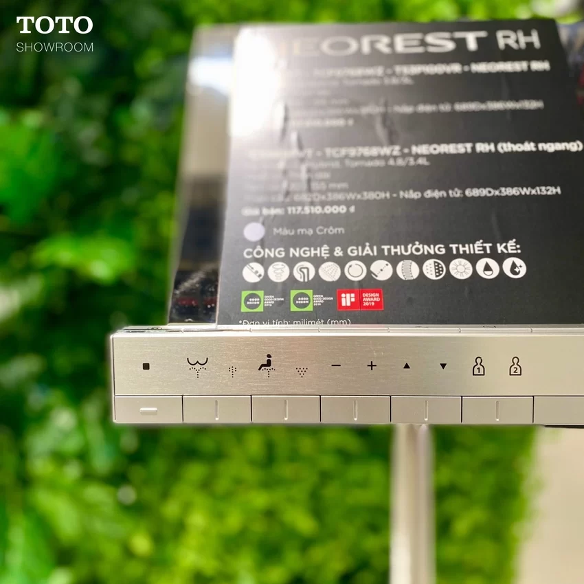 Ưu điểm của bồn cầu thông minh Neorest AH TOTO Ưu điểm của bồn cầu thông minh Neorest AH TOTO