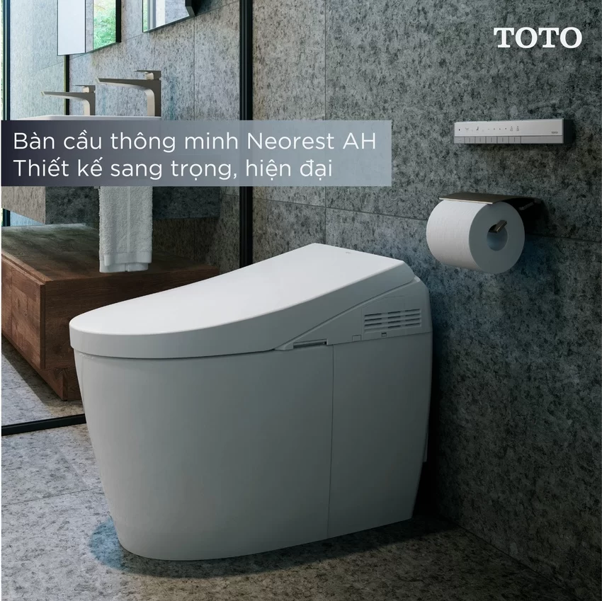 Bồn cầu thông minh Neorest AH TOTO CS989VT TCF9788WZ T53P100VR 14 Bồn cầu thông minh Neorest AH TOTO CS989VT TCF9788WZ T53P100VR