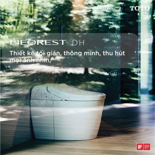 Bồn cầu thông minh Neorest DH TOTO CS988PVT TCF9575Z thoát ngang
