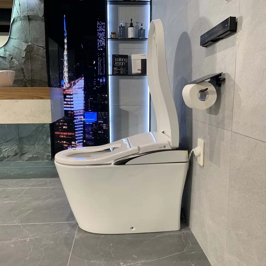 Lắp đặt dễ dàng và tiết kiệm không gian với Neorest LS TOTO Lắp đặt dễ dàng và tiết kiệm không gian