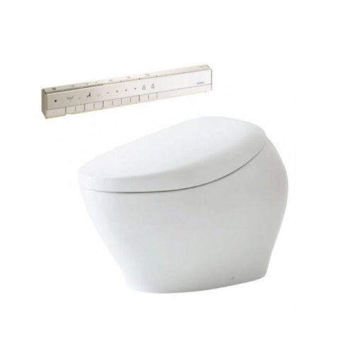 Bồn cầu thông minh Neorest NX I TOTO CS900KVT T53P100VR bảng điều khiển nickel mờ