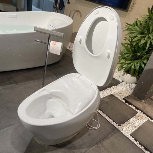 Bồn cầu thông minh Neorest NX I TOTO CS900VT T53P100VR bảng điều khiển màu bạc