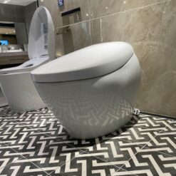 Bồn cầu thông minh Neorest NX II TOTO CS901KVT T53P100VR bảng điều khiển nickel mờ