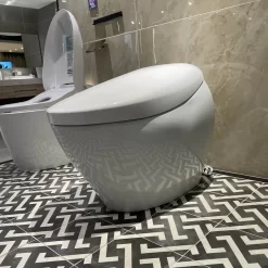 Bồn cầu thông minh Neorest NX II TOTO CS901KVT T53P100VR bảng điều khiển nickel mờ