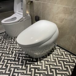 Bồn cầu thông minh Neorest NX II TOTO CS901KVT T53P100VR bảng điều khiển nickel mờ