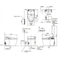 Bồn cầu thông minh Neorest RH TOTO CS989VT TCF9768WZ T53P100VR