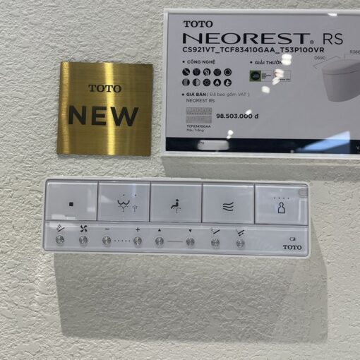 Bồn cầu thông minh Neorest RS TOTO CS921VT TCF83410GAA T53P100VR