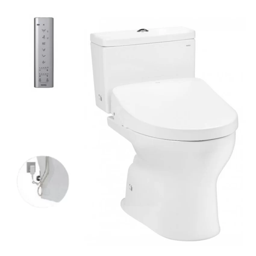Bồn cầu TOTO CS302DW11 2 khối nắp điện tử Washlet S7 TCF4911Z 9 Bồn cầu TOTO CS302DW11 2 khối nắp điện tử Washlet S7 TCF4911Z