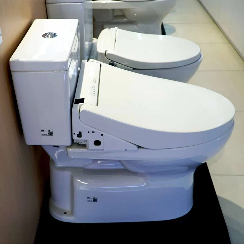 Bồn cầu TOTO CS302DW14 2 khối nắp điện tử Washlet C5 TCF24410AAA 25 Chất lượng bồn cầu TOTO CS302DW14 SKU CS302DW14#W