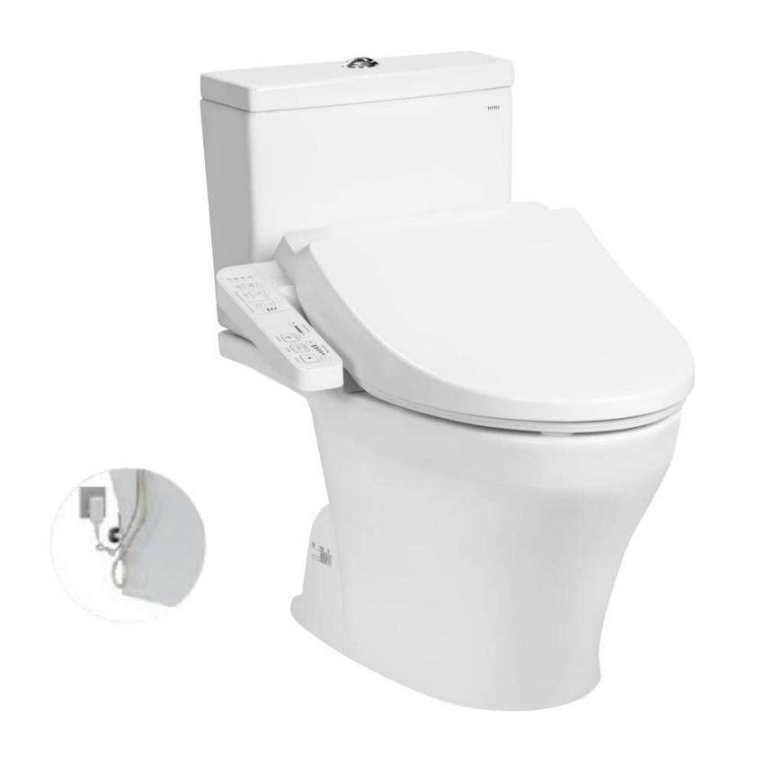 Bồn cầu TOTO CS326DW18 2 khối nắp điện tử TCF23710AAA Washlet C2 cơ bản 6 Bồn cầu TOTO CS326DW18 2 khối nắp điện tử TCF23710AAA Washlet C2 - SKU CS326DW18#XW
