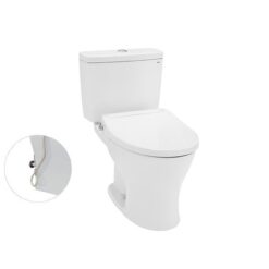 Bồn cầu TOTO CS735DE2 2 khối nắp rửa cơ TCW07S