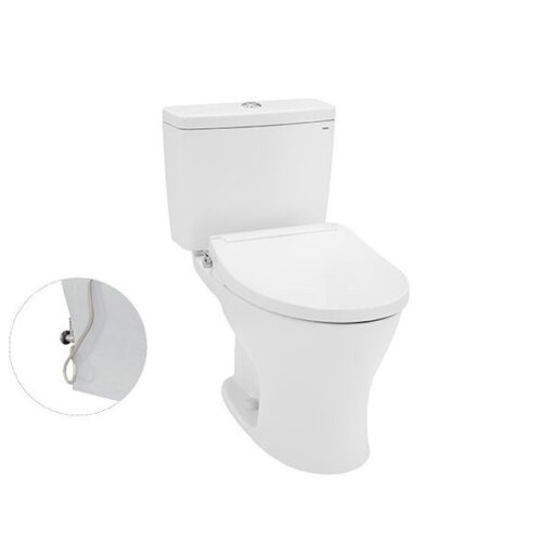 Bồn cầu TOTO CS735DE2 2 khối nắp rửa cơ TCW07S
