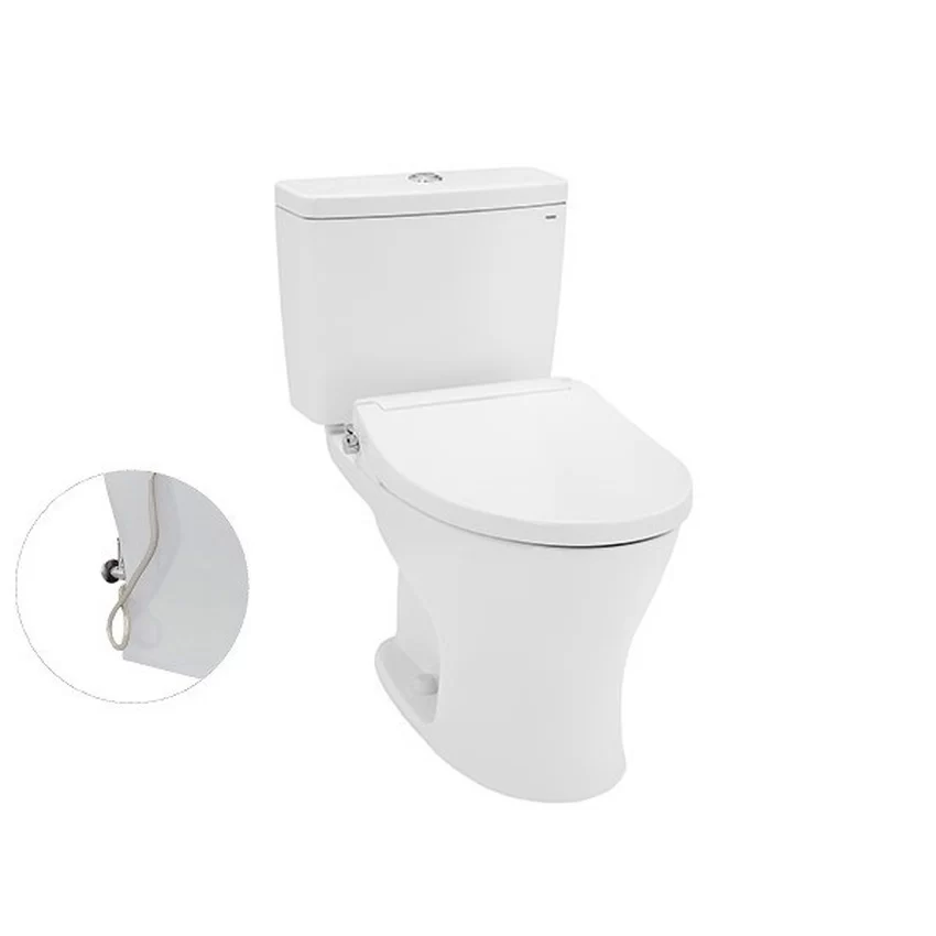 Bồn cầu TOTO CS735DE2 - Sự lựa chọn hoàn hảo cho gia đình hiện đại Bồn cầu TOTO CS735DE2 hai khối