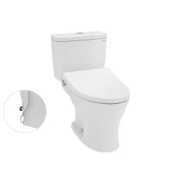 Bồn cầu TOTO CS735DE4 2 khối nắp rửa cơ TCW1211A 15 Bồn cầu TOTO CS735DE4 2 khối nắp rửa cơ TCW1211A