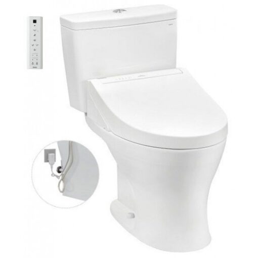 Bồn cầu TOTO CS735DW14 2 khối nắp điện tử Washlet C5 TCF24410AAA