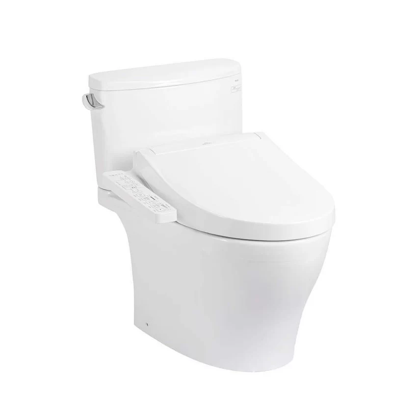 Bồn cầu TOTO CS767CRW17 2 khối nắp điện tử Washlet C2 TCF23460AAA giấu dây 6 Bồn cầu TOTO CS767CRW17 2 khối nắp điện tử Washlet C2