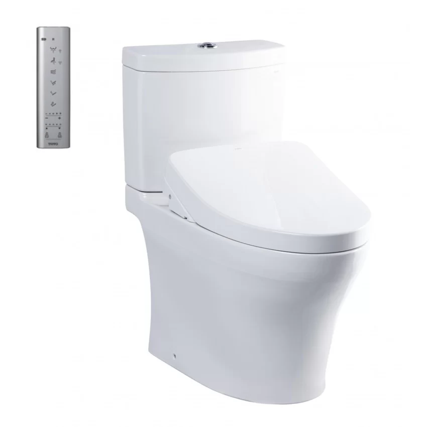 Bồn cầu TOTO CS769CDRW12 Bồn cầu TOTO CS769CDRW12 với nắp điện tử Washlet S7 TCF4911EZ