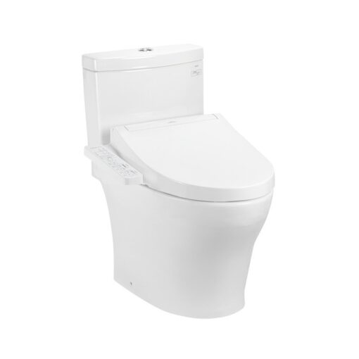 Bồn cầu TOTO CS769CDRW17 2 khối nắp điện tử Washlet C2 TCF23460AAA giấu dây