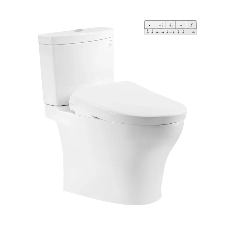 Bồn cầu TOTO CS769CDRW23 nắp điện tử Bồn cầu TOTO CS769CDRW23
