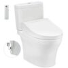 Bồn cầu TOTO CS769DRW14 2 khối nắp điện tử Washlet C5 TCF24410AAA