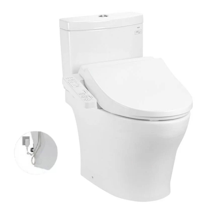 Bồn cầu TOTO CS769DRW18 nắp điện tử Washlet C2 Bồn cầu TOTO CS769DRW18 nắp điện tử Washlet C2