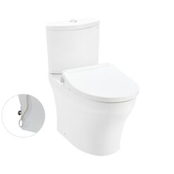 Bồn cầu TOTO CS838DE2 2 khối nắp rửa cơ TCW07S
