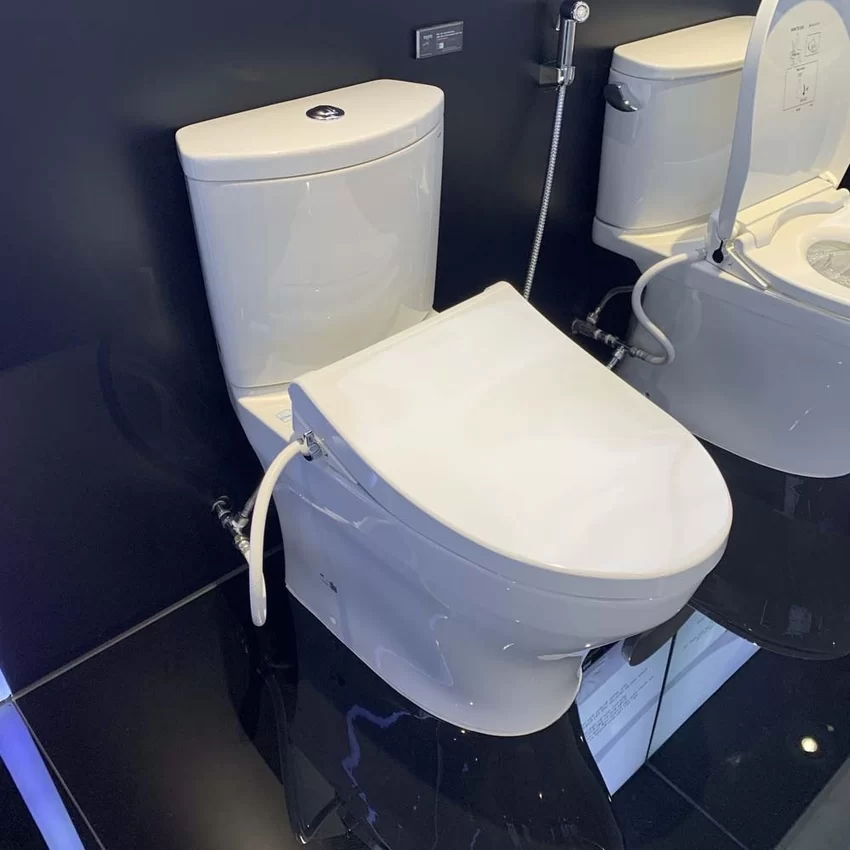 Bồn cầu TOTO CS838DE4 2 khối nắp rửa cơ TCW1211A 16 Bồn cầu TOTO CS838DE4 2 khối nắp rửa cơ TCW1211A