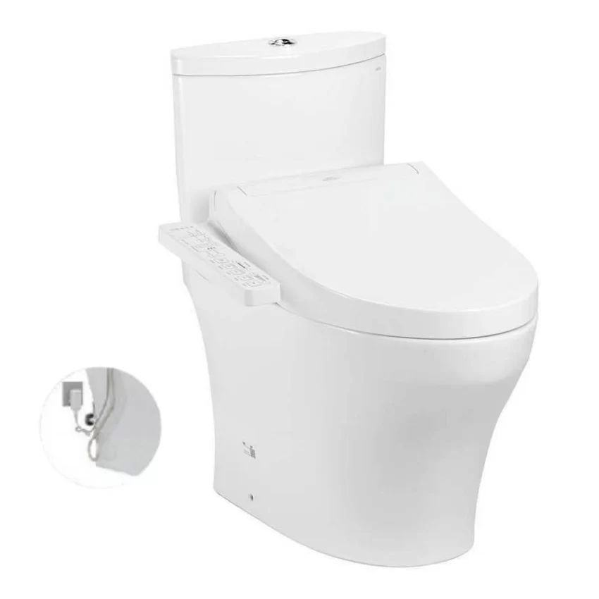 Bồn cầu TOTO CS838DW16 2 khối nắp điện tử Washlet C2 TCF23410AAA Bồn cầu TOTO CS838DW16 2 khối nắp điện tử Washlet C2 TCF23410AAA