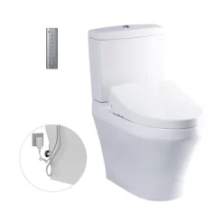 Bồn cầu TOTO CS948DW11 2 khối nắp điện tử Washlet S7 TCF4911Z