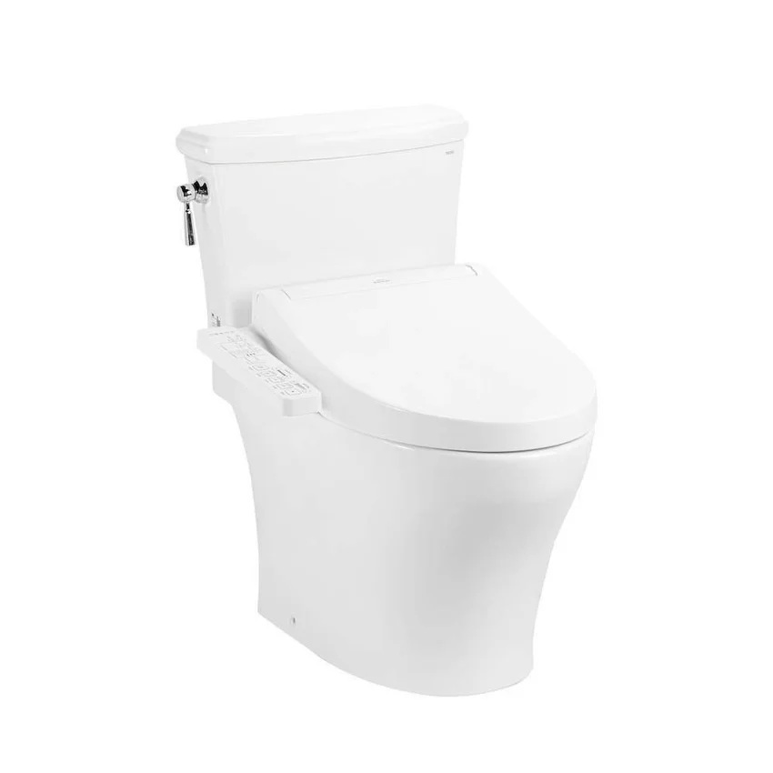 Bồn cầu TOTO CS986CGW17 Bồn cầu TOTO CS986CGW17 với nắp điện tử Washlet C2