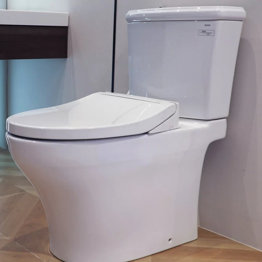 Bồn cầu TOTO CS986GE2 2 khối nắp rửa cơ TCW07S 24 Nắp rửa cơ TCW07S của bồn cầu TOTO CS986GE2