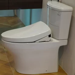 Bồn cầu TOTO CS986GW11 2 khối nắp điện tử Washlet S7 TCF4911Z