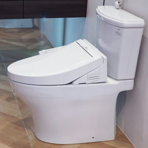 Bồn cầu TOTO CS986GW16 2 khối nắp điện tử Washlet C2 TCF23410AAA